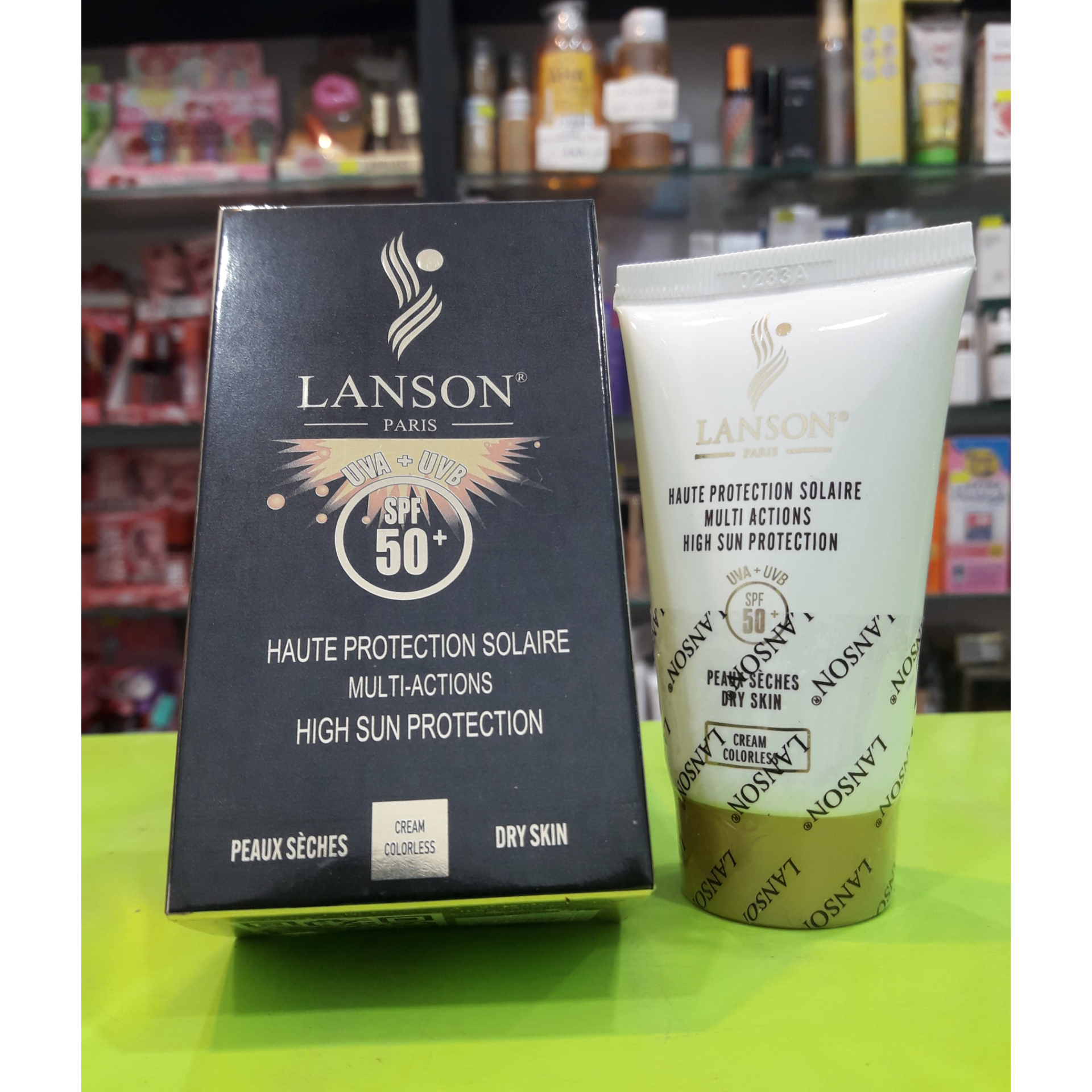 کرم ضدآفتاب لانسون فرانسه ، بی رنگ