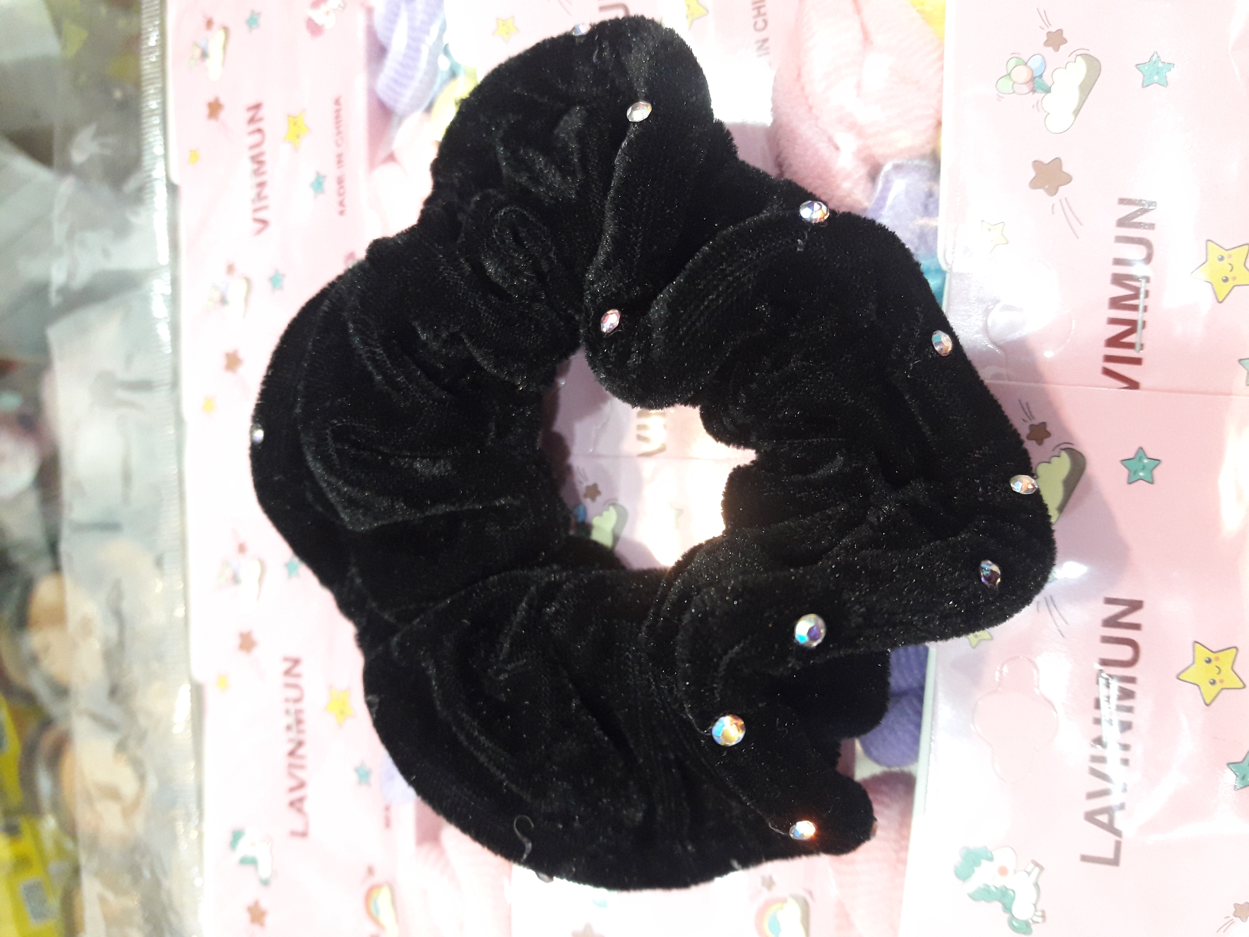 کِش مو مخملی دور نگین ، عمده ۱۲ عددی