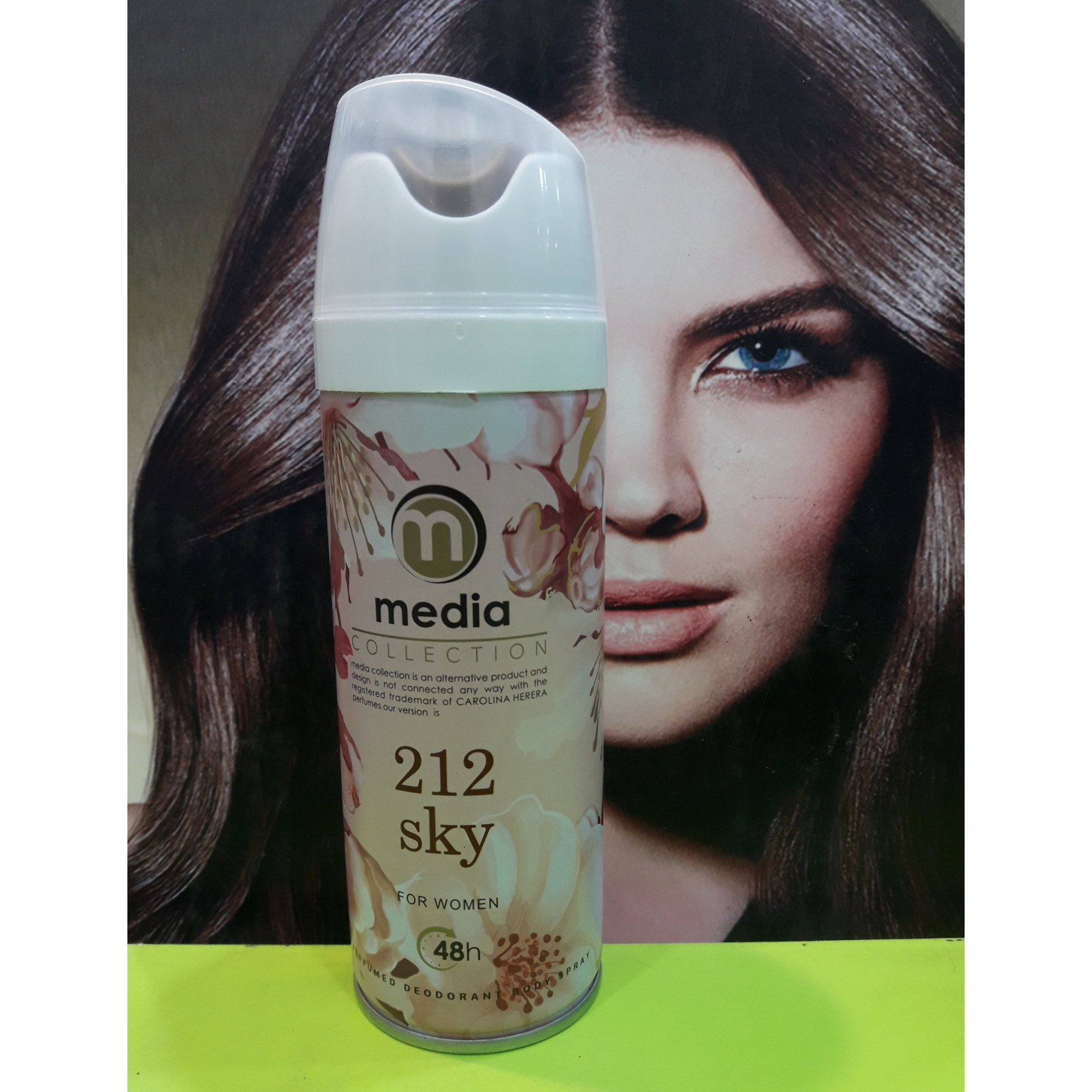 اسپری بدن 212Sky مدیا اصل شرکتی