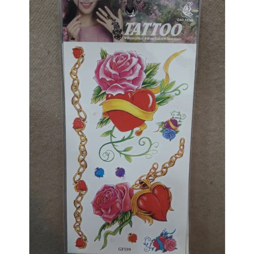 برچسب تاتو موقت ، GF599