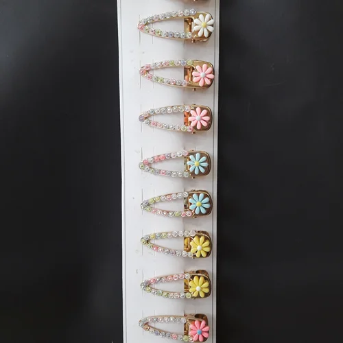 گیره مو ۷رنگ ، طرح مثلت عمده ۱۰ عددی