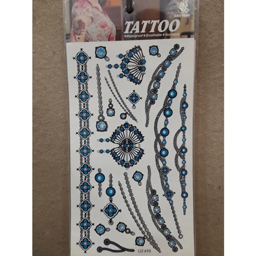برچسب تاتو موقت ، GF498
