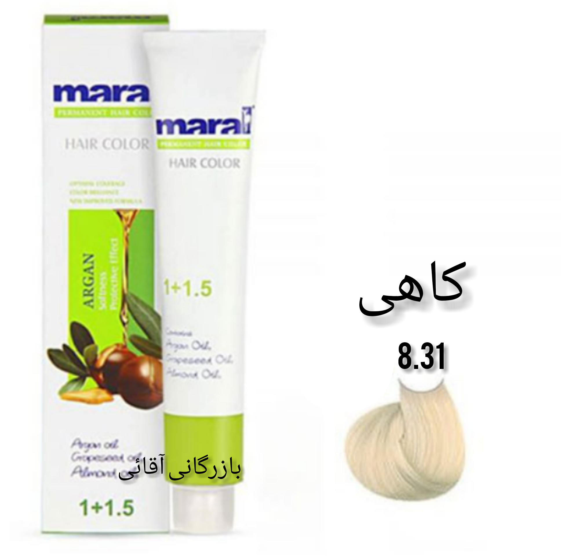 رنگ موی ۱۰۰ میل مارال کاهی ۸.۳۱ عمده