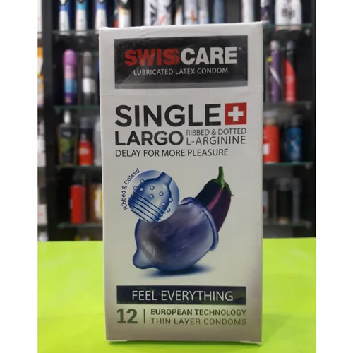 کاندوم تاخیری و بزرگ کننده +SWIS CARE