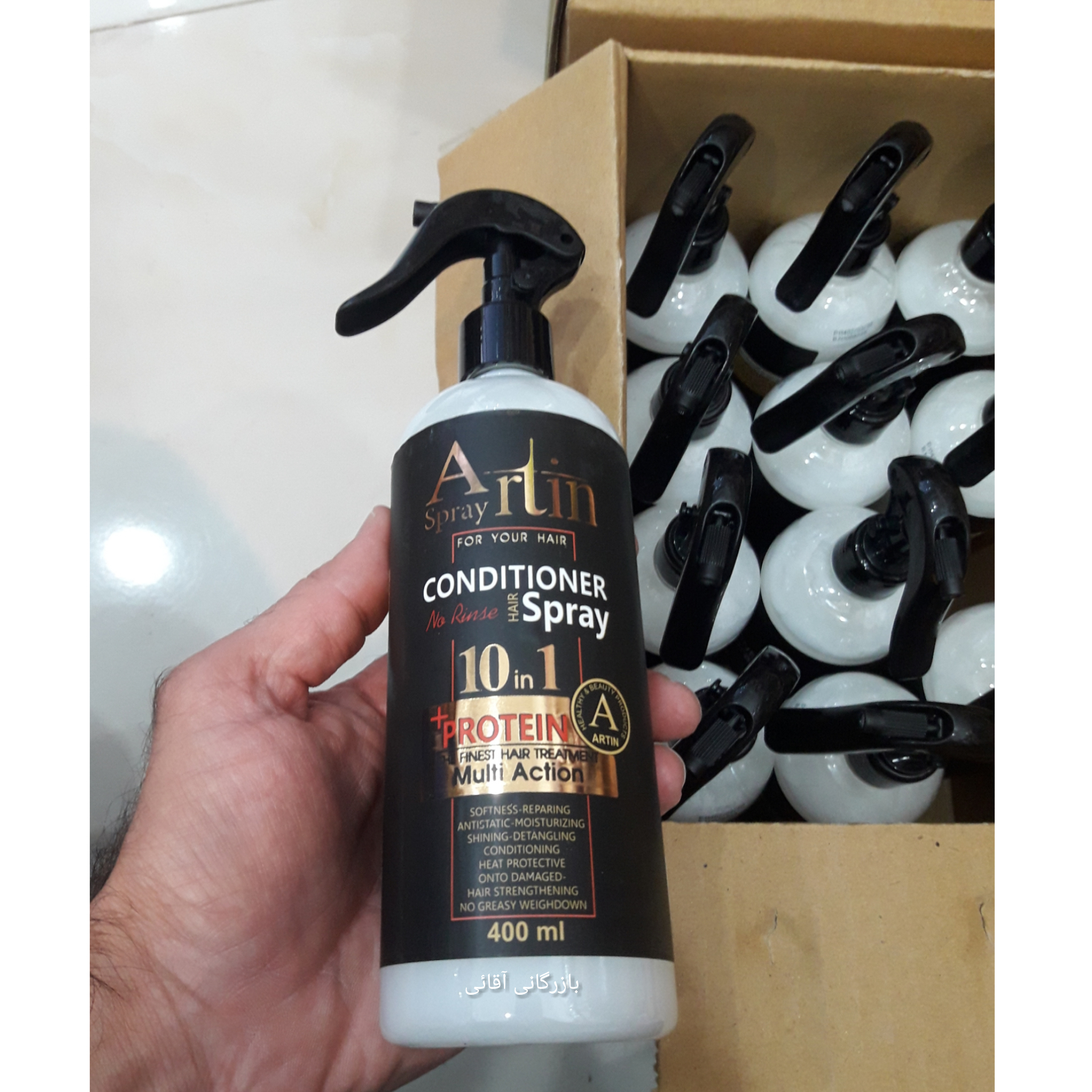 اسپری مو۱۰ کاره آرتین بعد حمام ۴۰۰ میل ، عمده