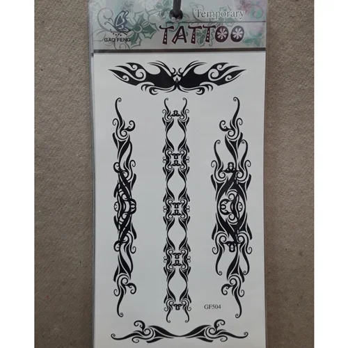 برچسب تاتو موقت ،  GF504