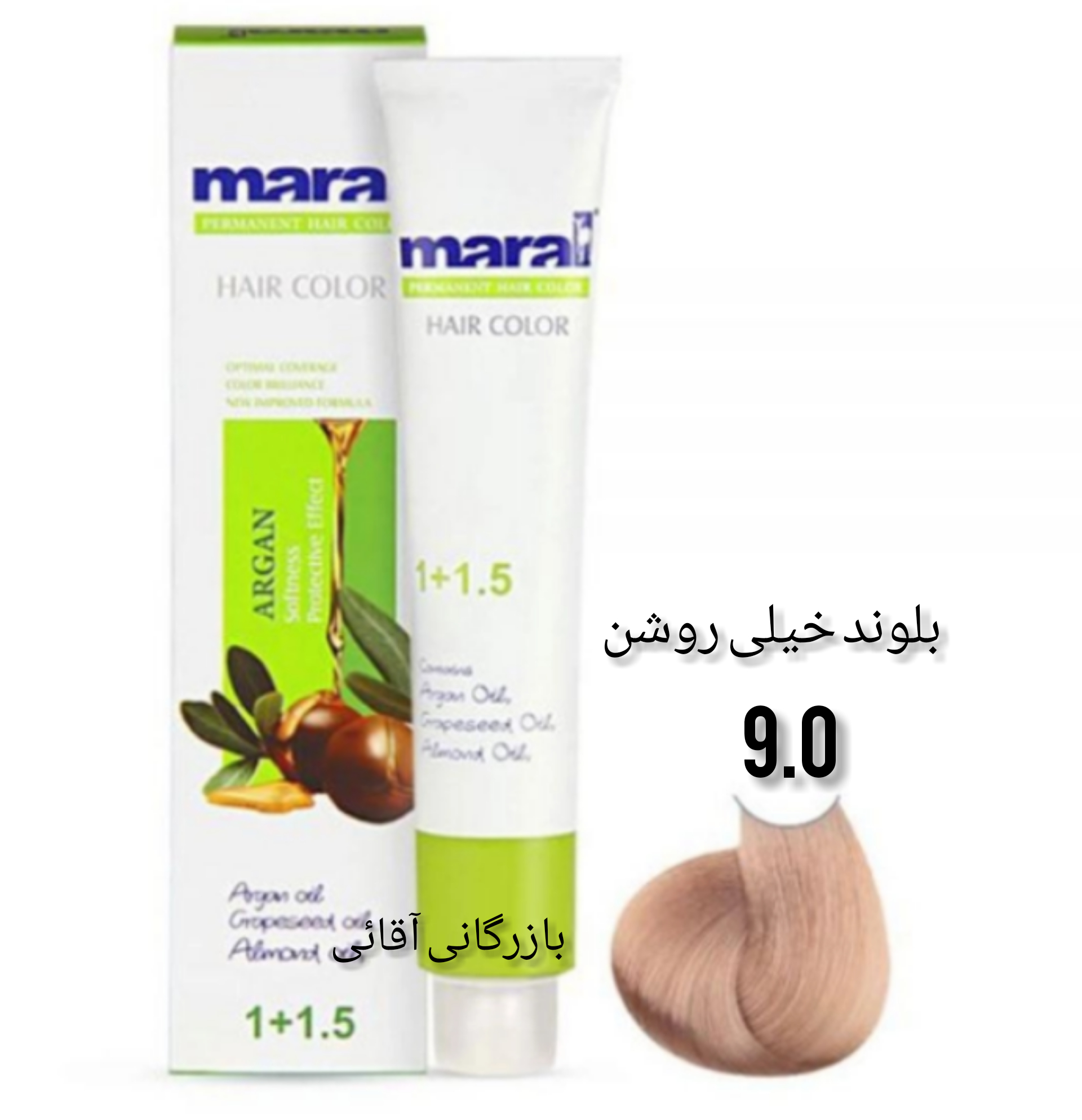 رنگ موی ۱۰۰ میل مارال بلوند خیلی روشن ۹.۰ عمده