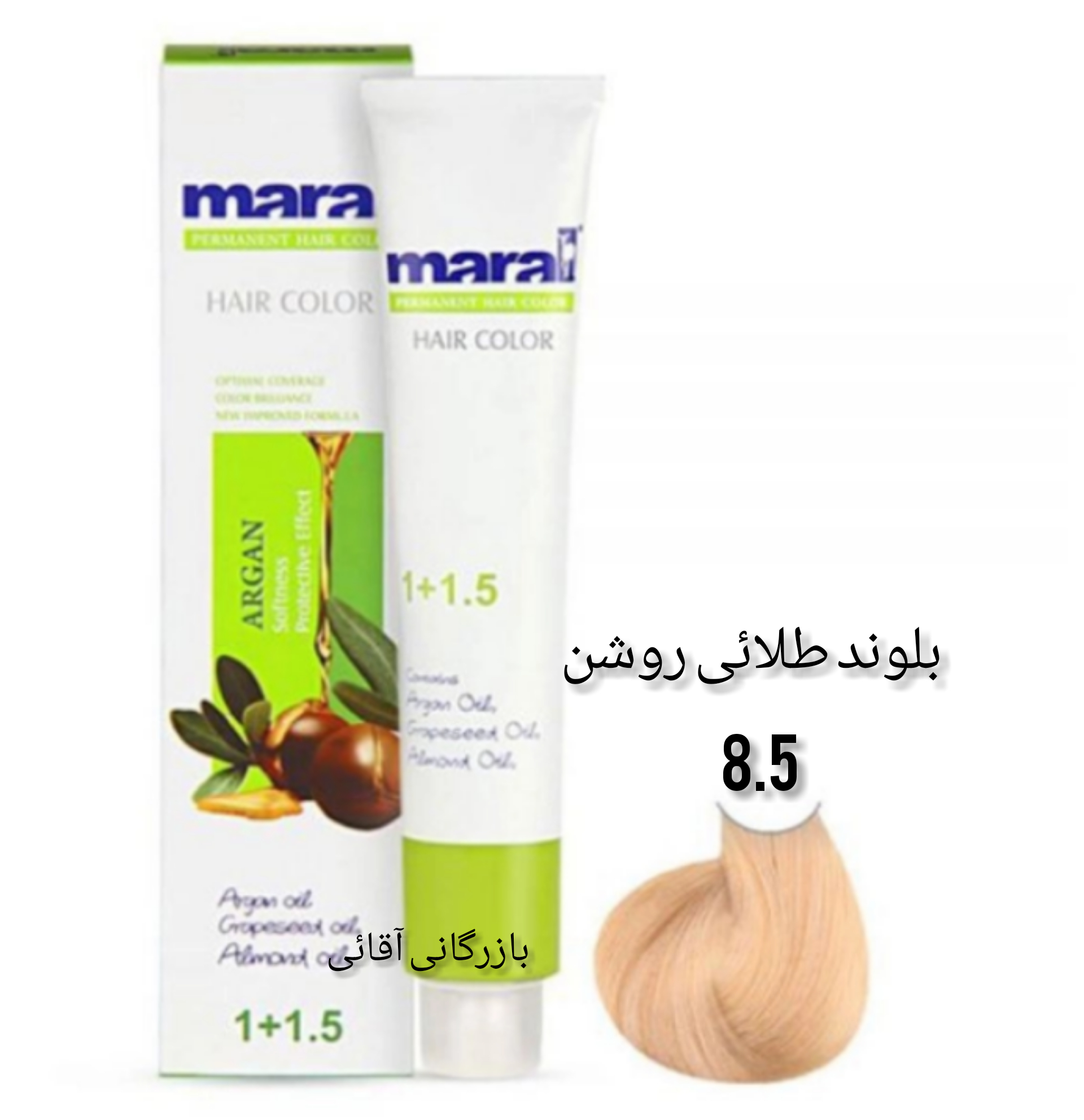 رنگ موی ۱۰۰ میل مارال بلوند طلائی روشن عمده
