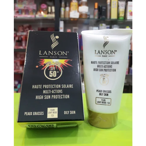 کرم ضدآفتاب لانسون فرانسه ، بژ روشن