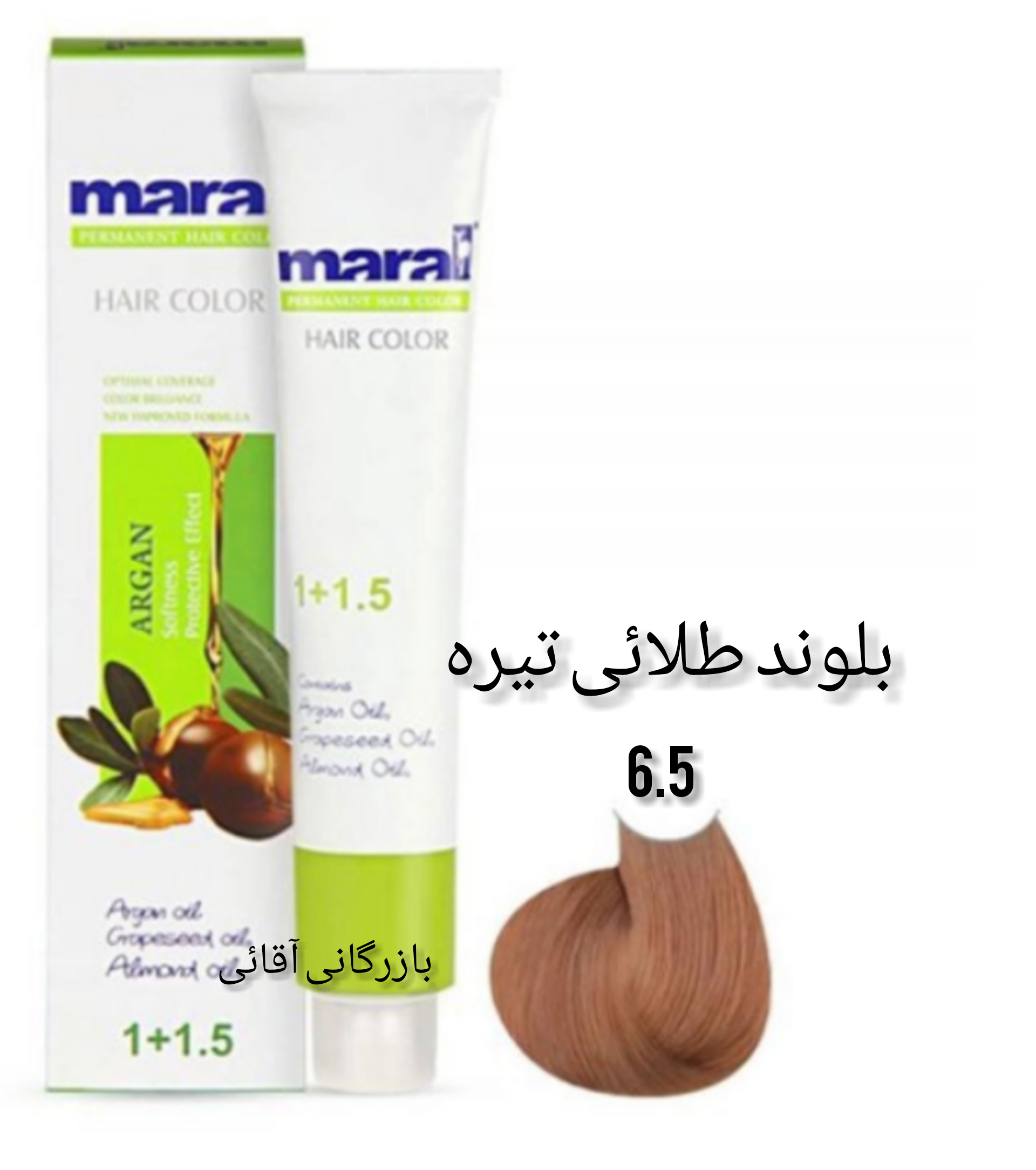 رنگ موی ۱۰۰ میل مارال بلوند طلائی تیره ۶.۵ عمده