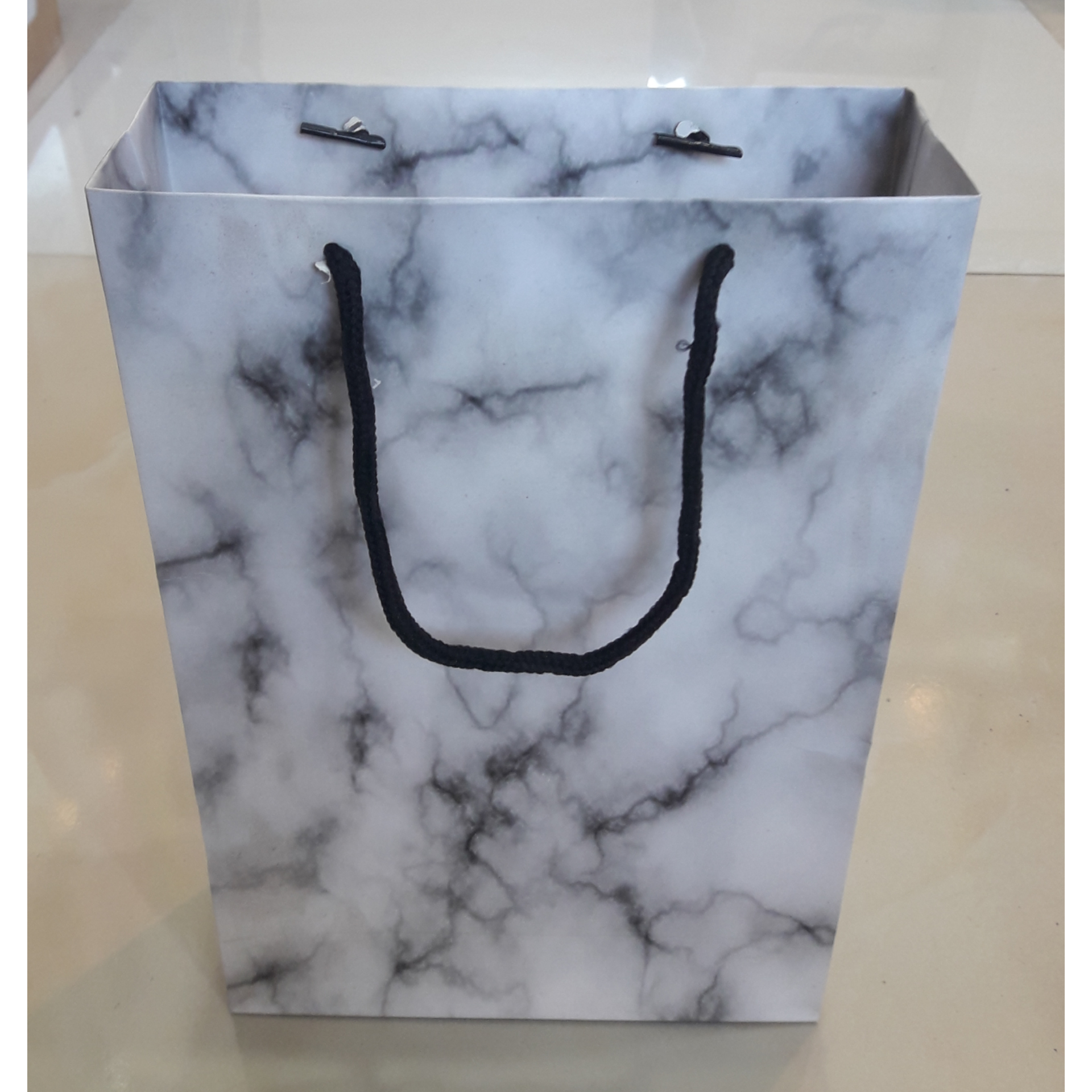 ساک دستی کاغذی بزرگ ، طرح سرامیکی