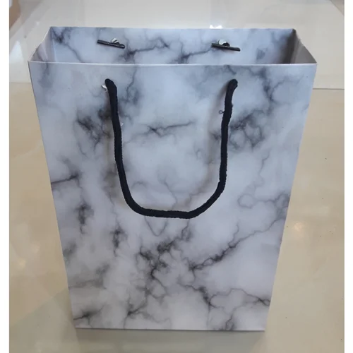 ساک دستی کاغذی بزرگ ، طرح سرامیکی