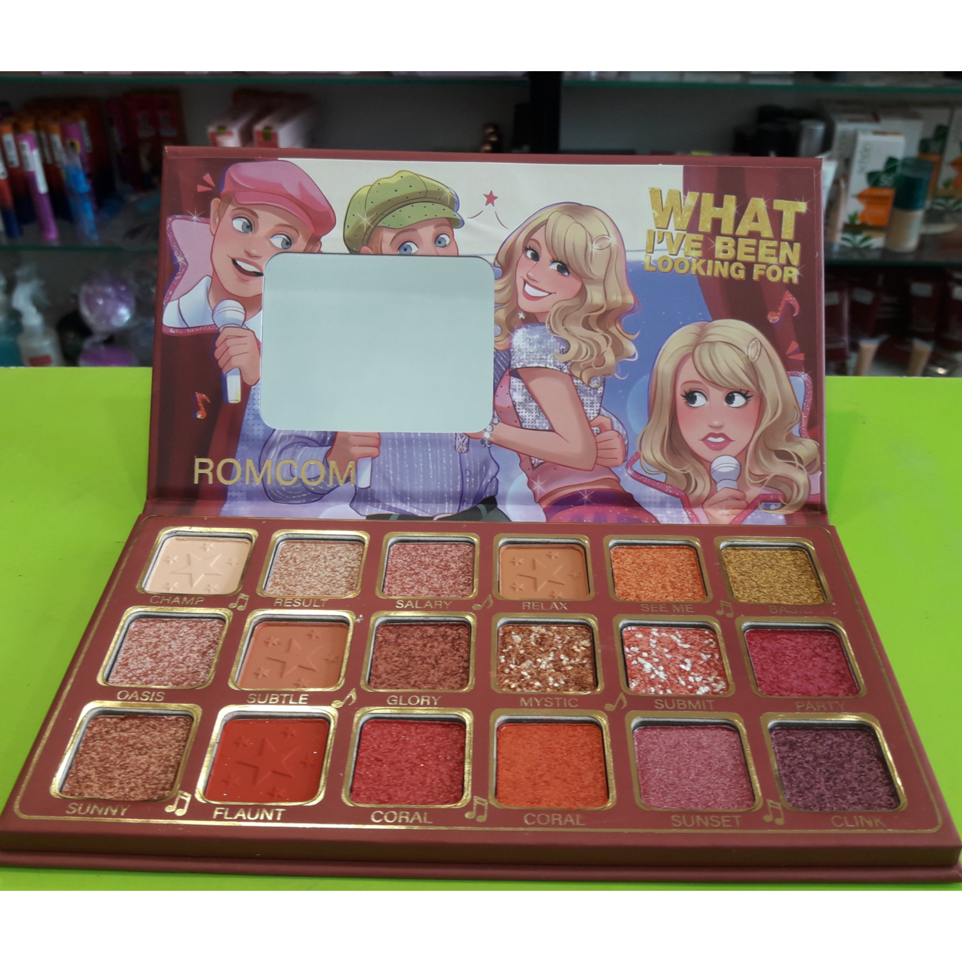 پالت سایه ۱۸ رنگ ، RomCom اورجینال