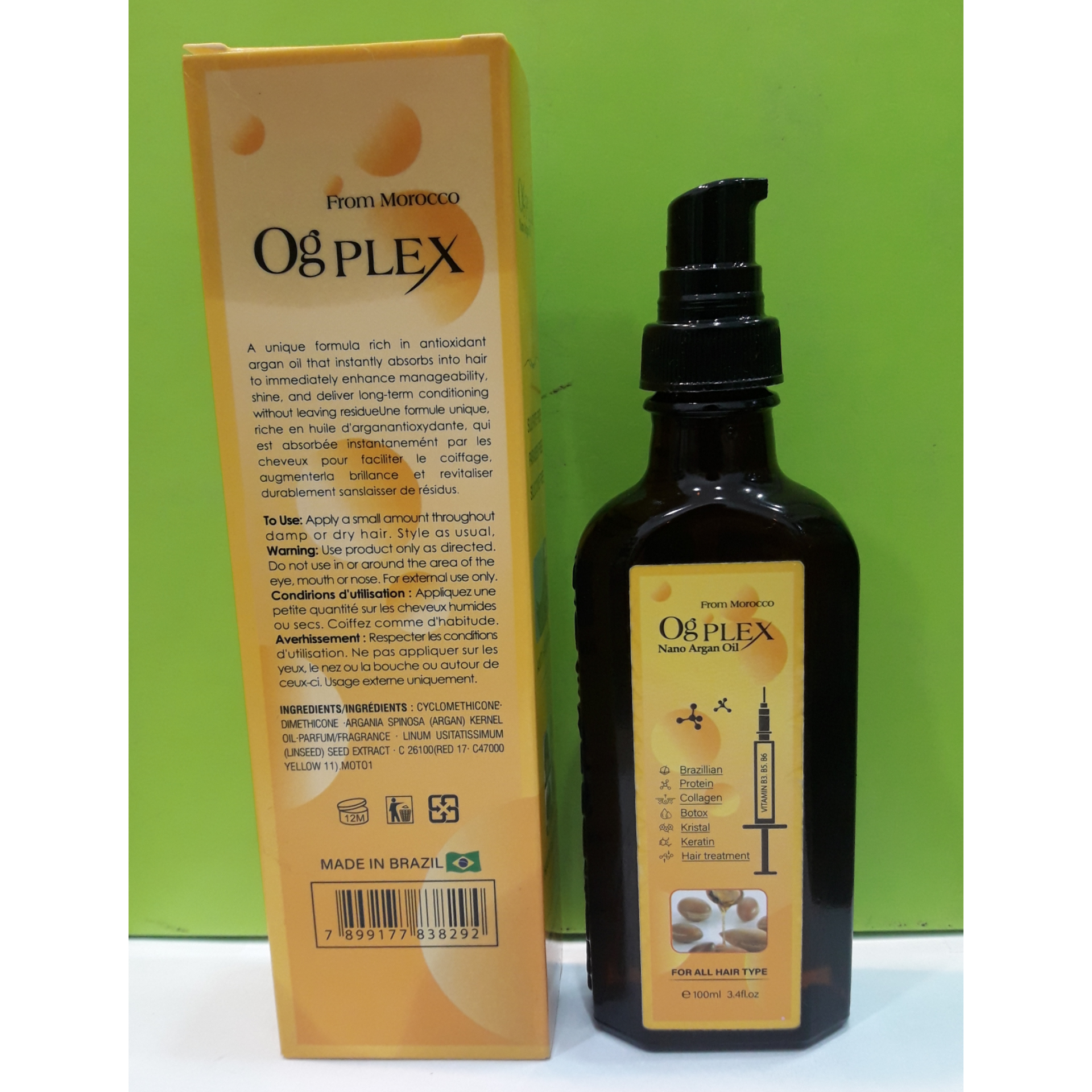 روغن آرگان بی نظیر اوجی پلکس اورجینال ، عمده ۶ عددی