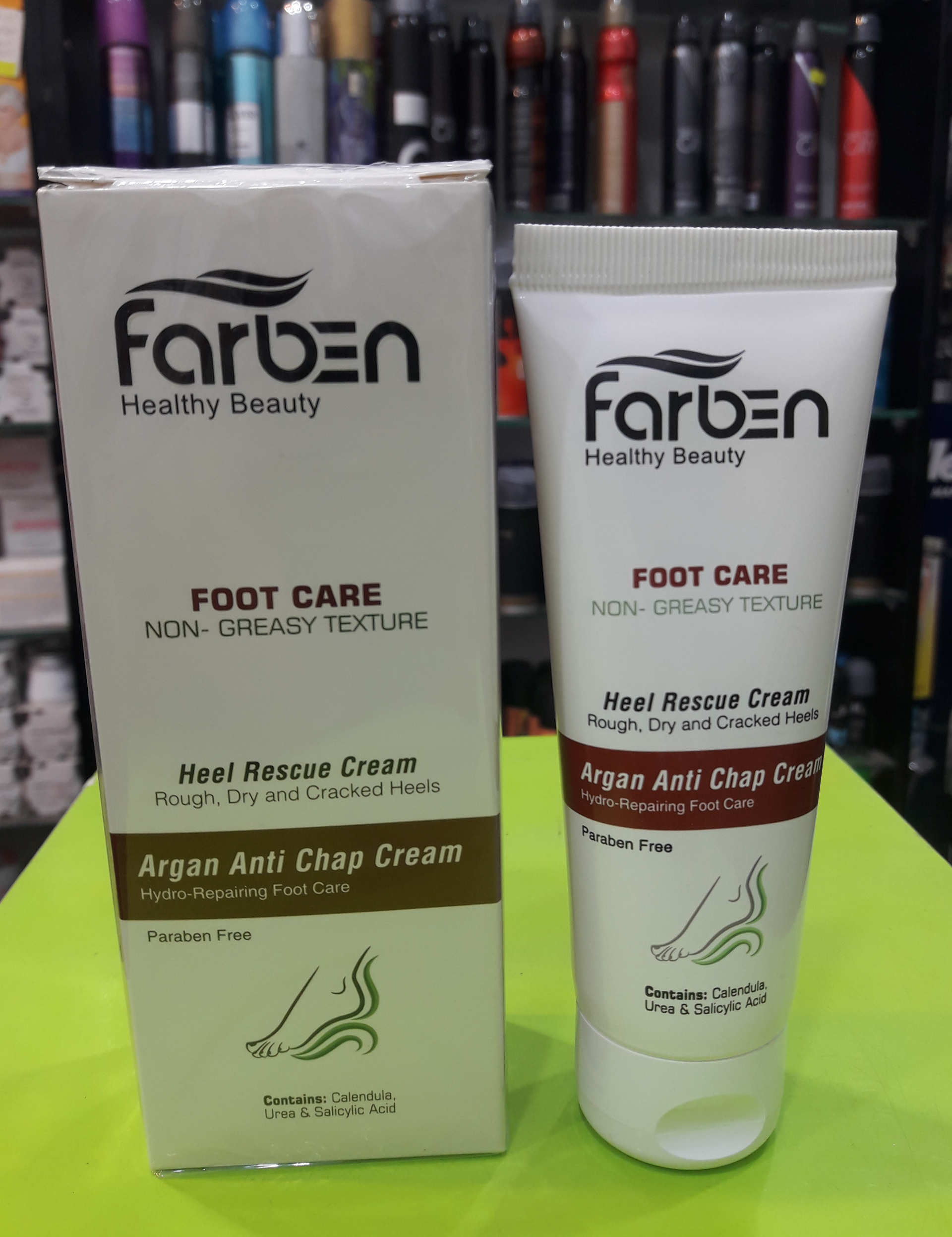 کرم ترک پای فاربن ، عمده