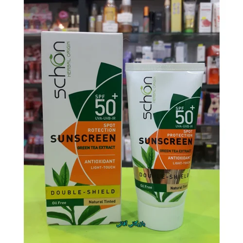 کرم ضد آفتاب رنگی، فاقد چربی شون