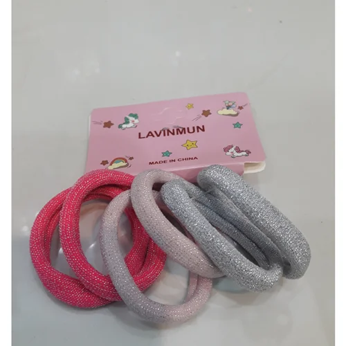 کِش مو حوله ای زری دار روشن ، عمده ۷۲ عددی