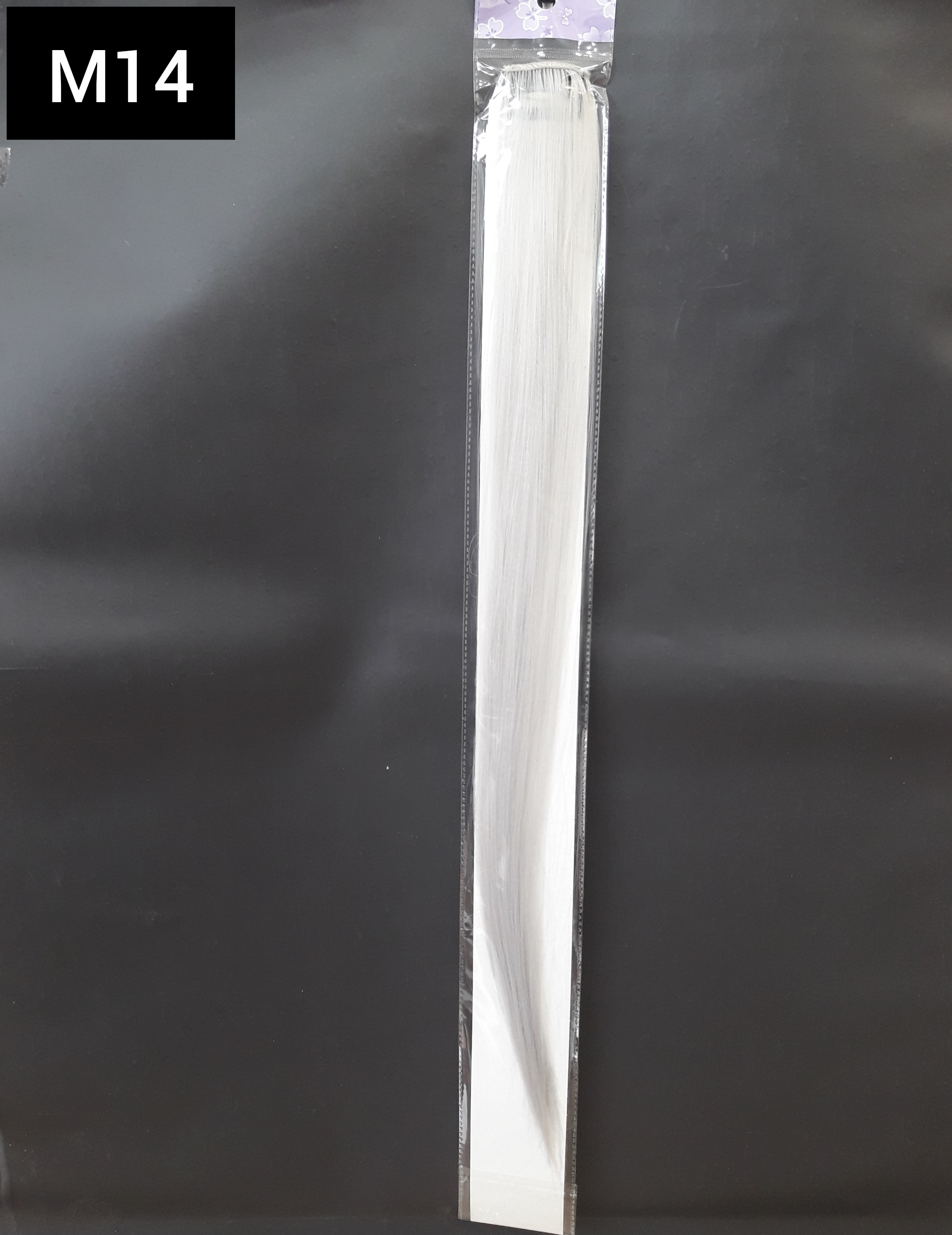 اکستنشن مو گیره دار رنگی،یک جفتی (M14) عمده ۶بسته