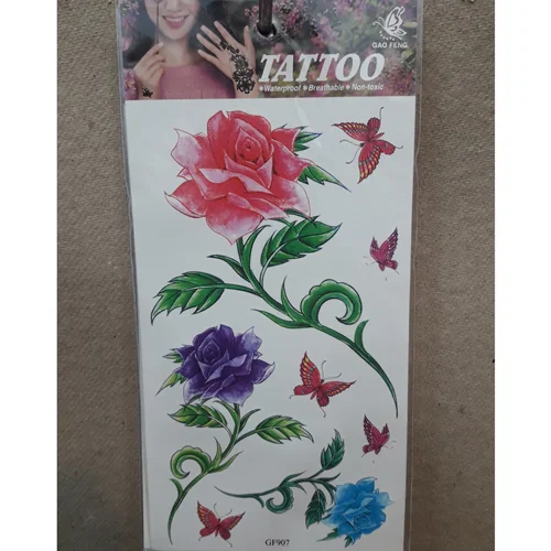 برچسب تاتو موقت ، GF907