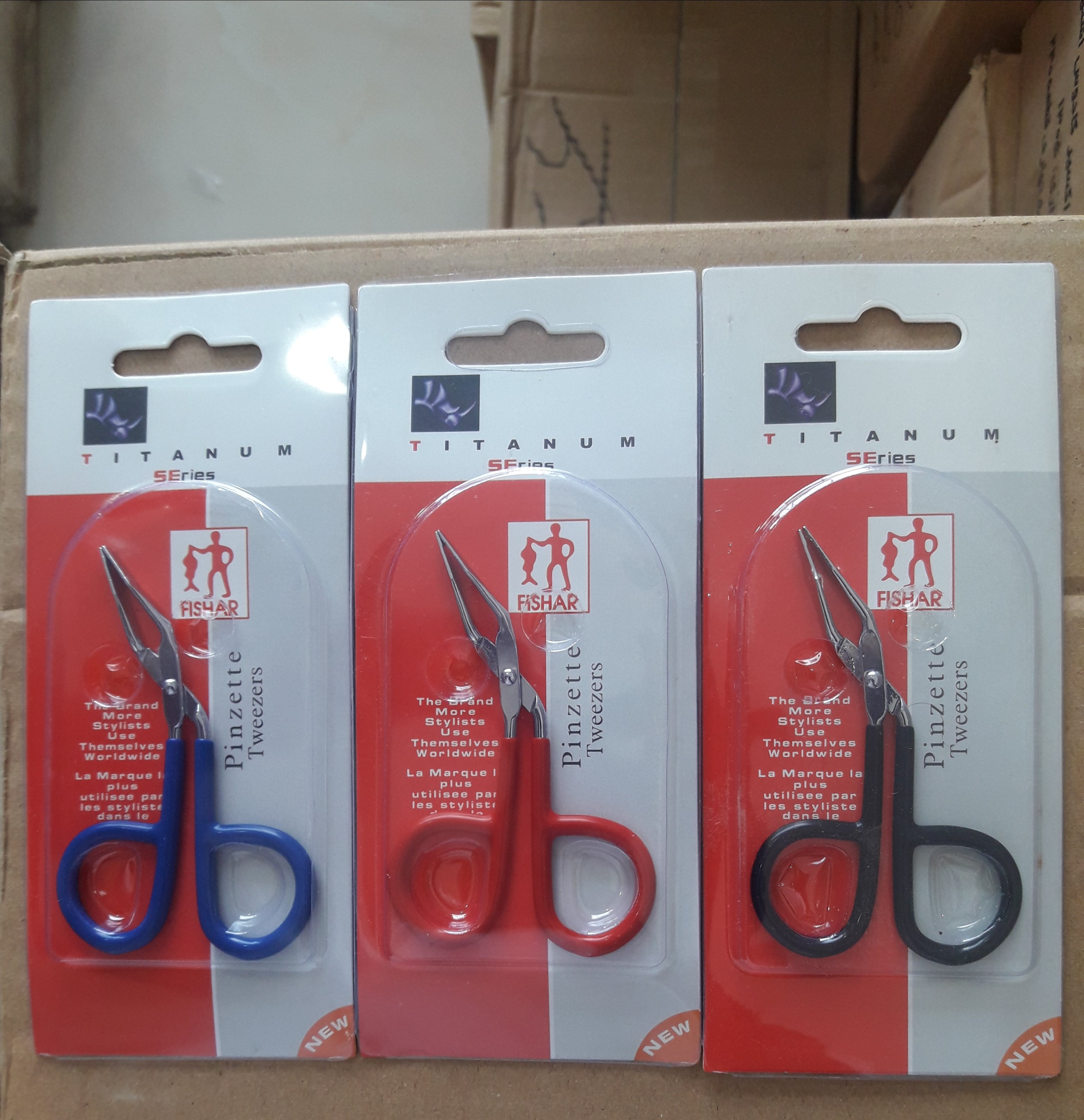 موچین فیشر مدل قیچی عمده ۱۲ عددی