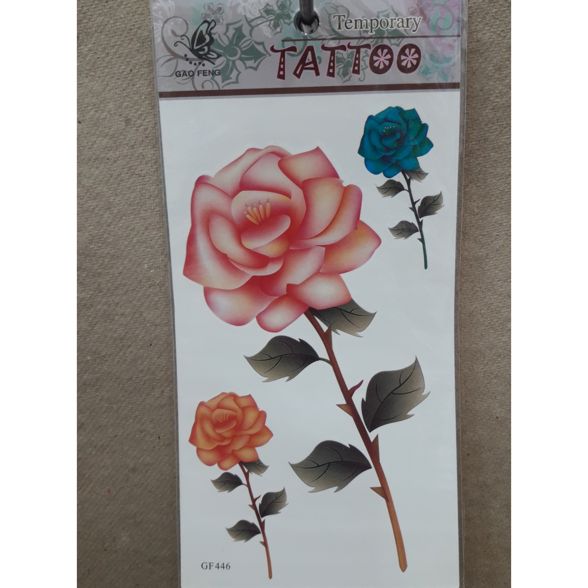 برچسب تاتو موقت ، GF446