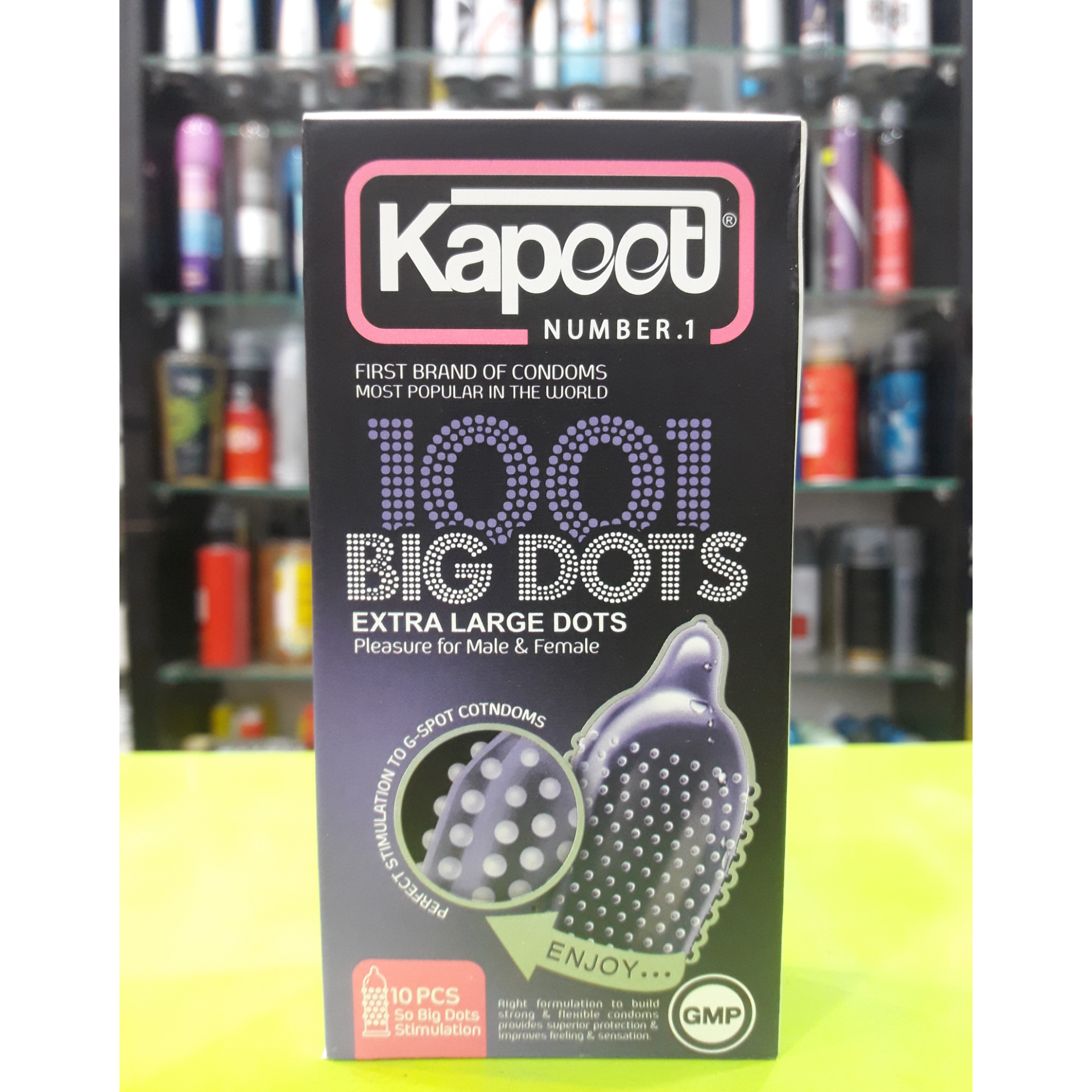 کاندوم خار درشت 1001 (۱۰عددی) Kapoot