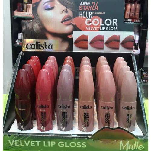 رژ لب مایع کالیستا ، عمده ۲۴ عددی