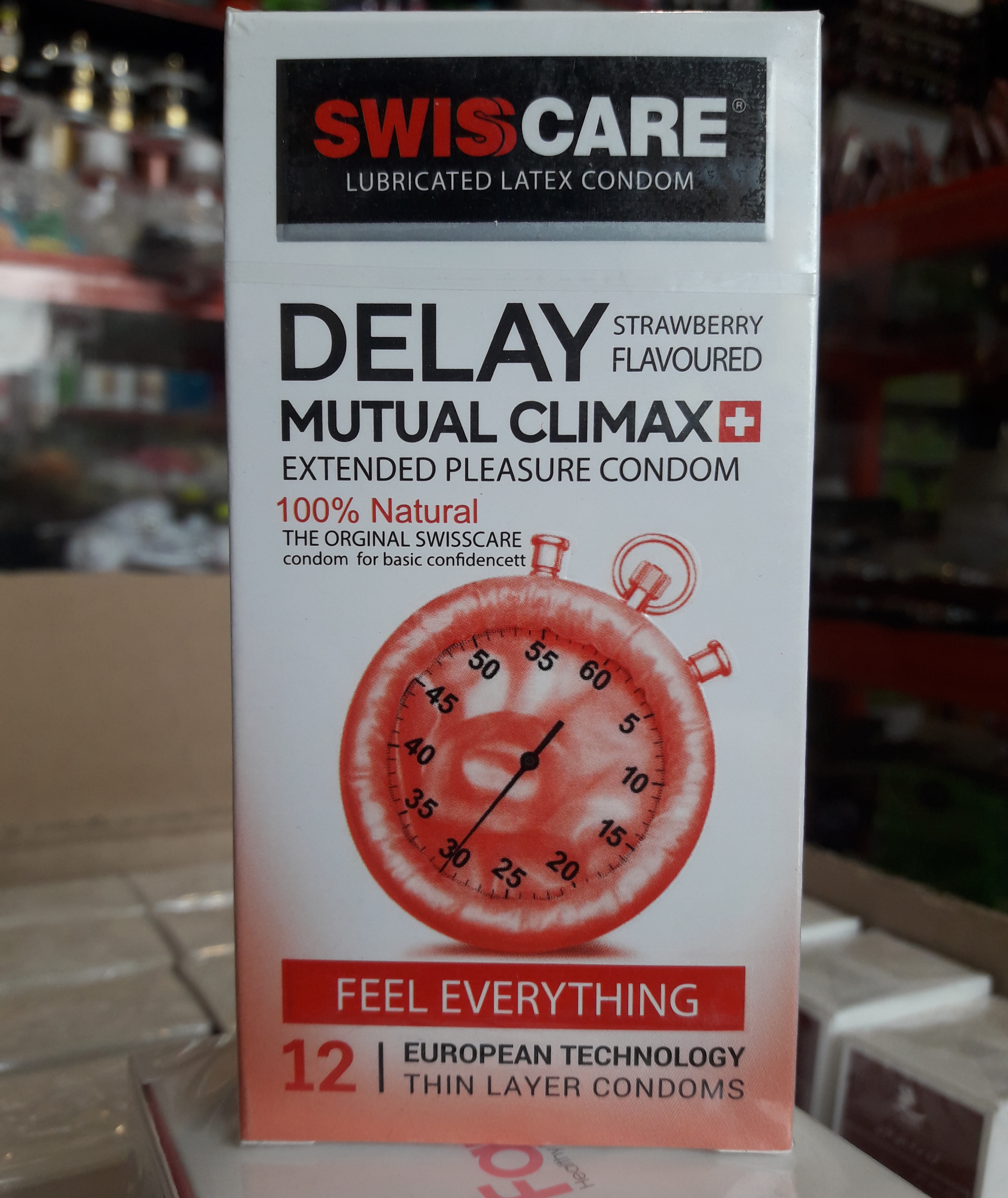 کاندوم تاخیری و روان کننده نازک ، سوئیس کر
