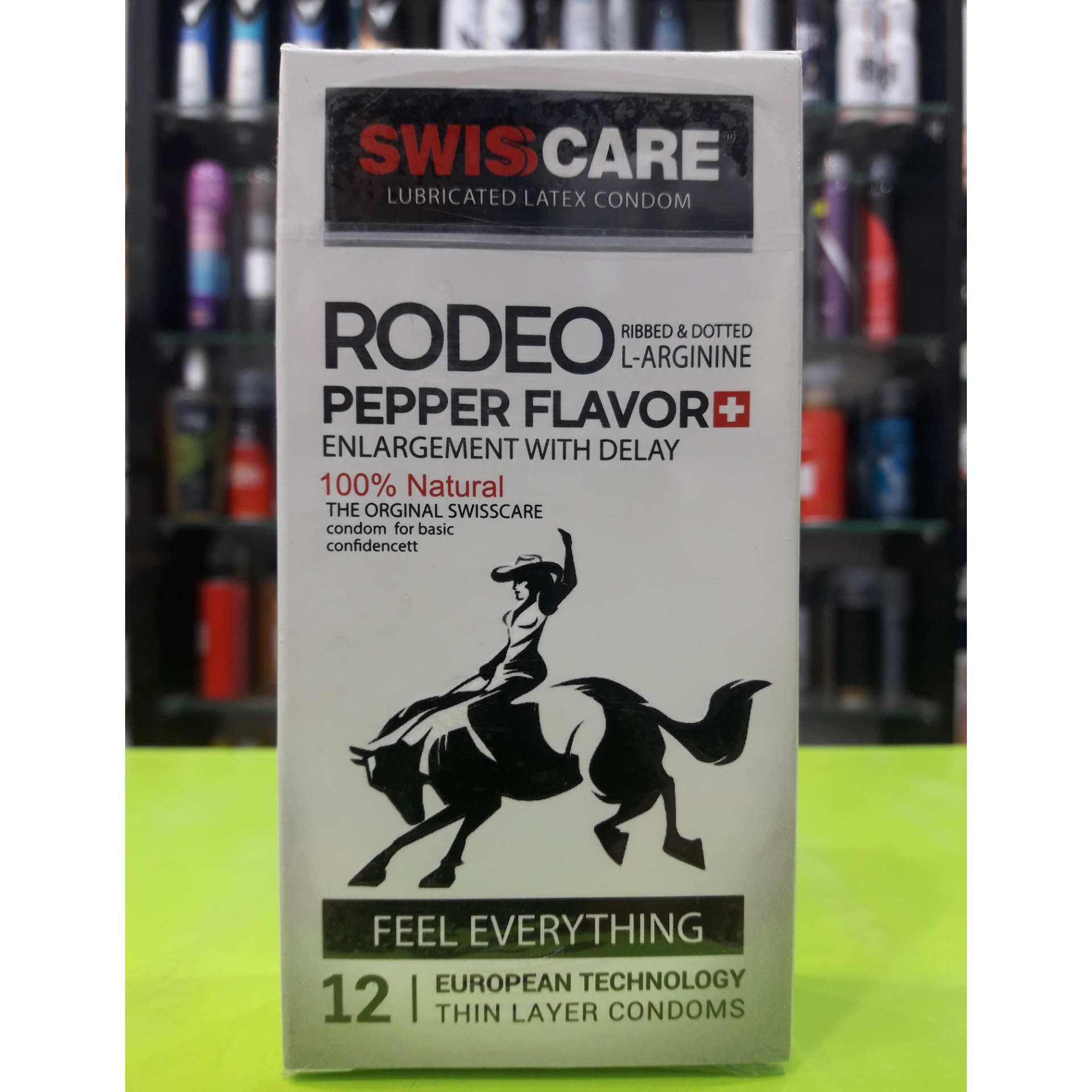 کاندوم بزرگ کننده و تاخیری خاردار SWIS CARE