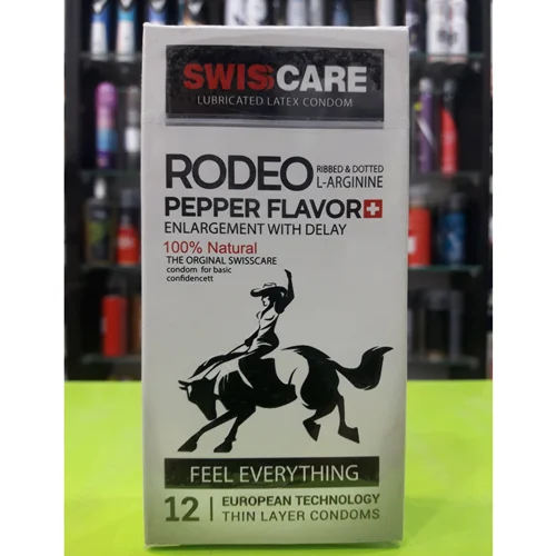 کاندوم بزرگ کننده و تاخیری خاردار SWIS CARE