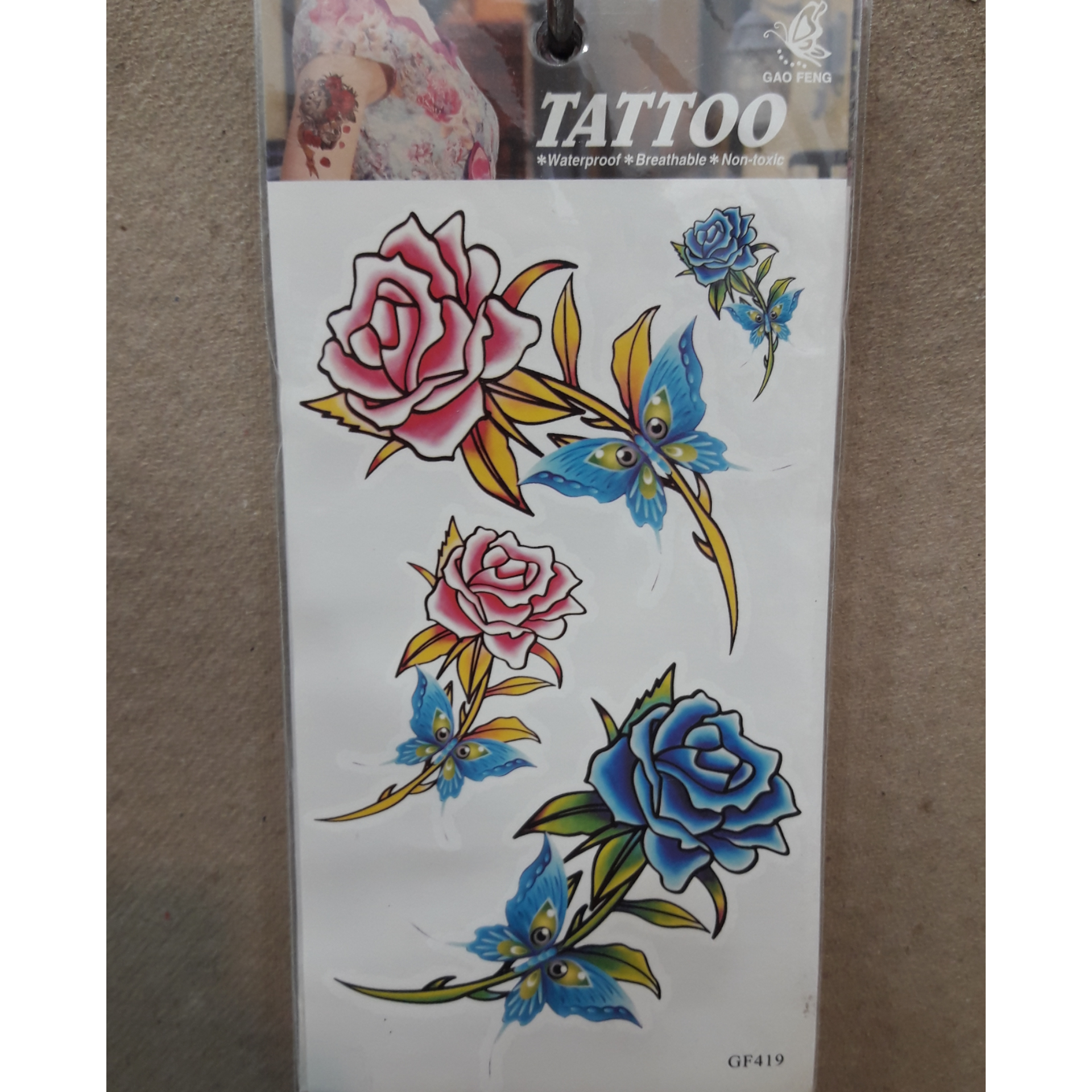 برچسب تاتو موقت ، GF419