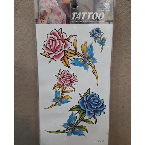 برچسب تاتو موقت ، GF419