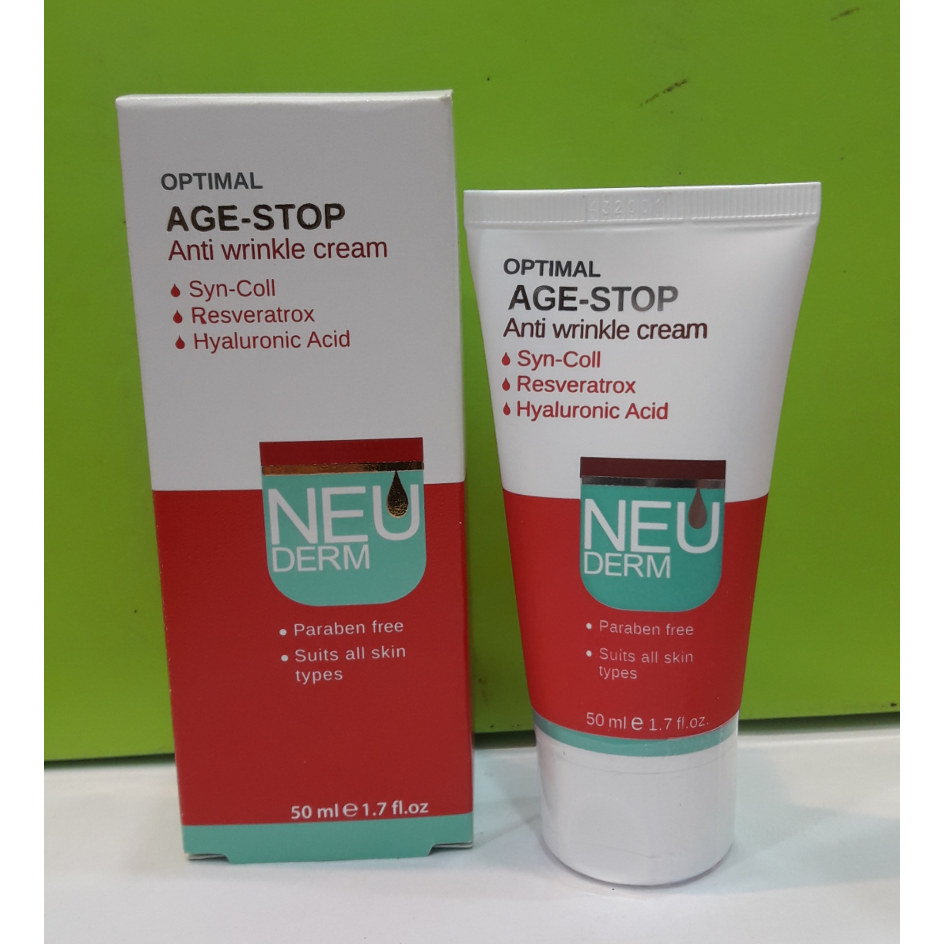 کرم تخصصی ضد چروک نئودرم